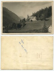 43984 – Pension in the Mountains – Photo, Dated 24.6.1962