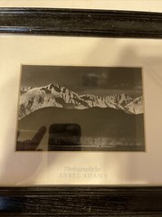 1944 ANSEL ADAMS “WINTER SUNRISE” SIERRA NEVADA FROM LONE PINE EXHIBITION PRINT