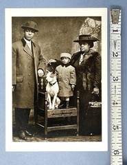 Harlem Family – 1920’s Fischl & Hartman Vintage Art Photo Print Card