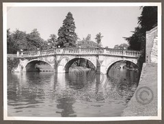Photo England Cambridge Mathematical Bridge / Bridge of Sighs Style Bridge 1959