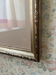 Vintage Framed Still Life Photography, Pink Rose in Vase, Signed