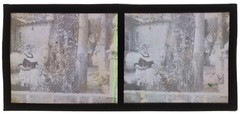 AUTOCHROME Original Colour Stereo Photo Circa 1920 Vintage Glass V35L26n6
