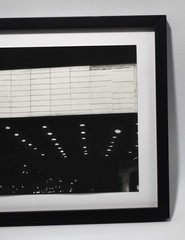 Vintage Movie Marquee Black and White Framed Photograph, Artist Unknown