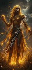 Halloween Scarecrow – Digital Image Phone Background AI Art, 10 images – #12