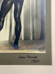 Edwin Townsend Nude Male Photo Signed Physique Bodybuilder Model Hugh Horner