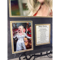 Dolly Parton Photos Matted Cardboard Collectable 16″x20″ (Non-Framed)