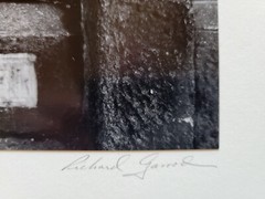 Richard Garrod, gelatin silver B&W photography art original