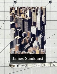 James Sundquist 1997 Art Announcement Card – Vertical City
