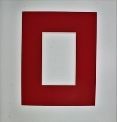8 x 10 , White Core Single Matboard for 4 x 6