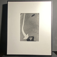 Kenneth Josephson Honolulu 1968 Signed Gelatin-Silver Print B&W Matted Framed