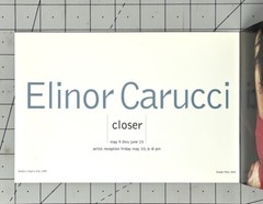 Elinor Carucci (b. 1971) Art Announcement Card 2002 – Closer