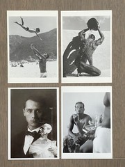 SALE! Super RARE! Bruce Weber / Max Ernst – Four Vintage Postcards