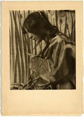 Felix Benedict Herzog, «Angela» Oct. 1905, Original Camera Work XII Photogravure