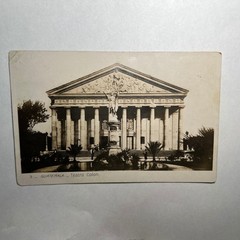 1930 VTG RPPC Teatro Colon Guatemala City Theater Monument Real Photo Antique