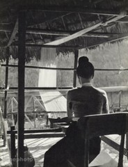 1939 Original Pierre Verger Tonkinese Woman Weaver Loom Vietnam Photo Gravure