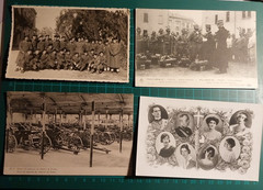 18 WW1 WW2 Mixed Soldiers Photos – Cannons ( F. 02 )