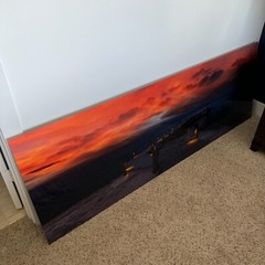 Peter Lik «Enchanted Jetty» Beach HUGE 6.5 Feet (2M) Picture with LOA
