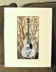 GRETCH SILVERJET GUITAR 1958 Digital Color Photo by P. Tarlow