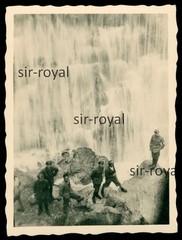 Erpfendorf 1930s – Uniformed at Griesbach Gorge at Dam – Photo 6x8cm