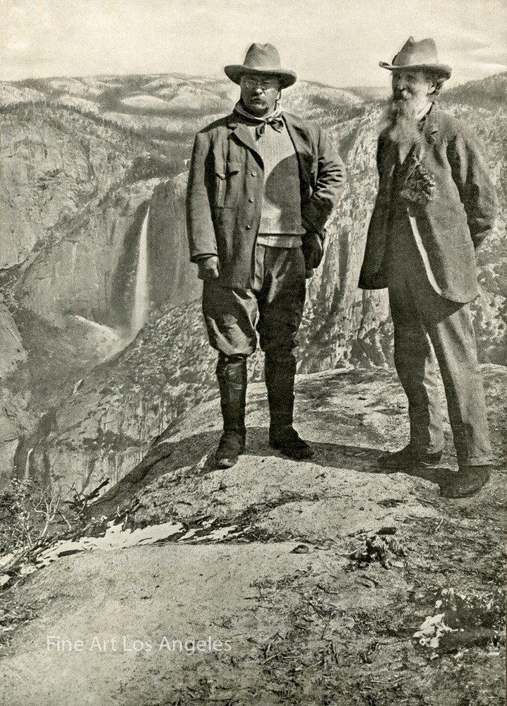 President Theodore Roosevelt and John Muir, Yosemite 1903