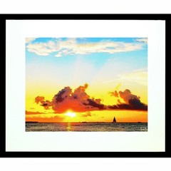 KEY WEST Sunset Bliss 11×14″ Matted Art Photo Photograph Florida Keys Tropical