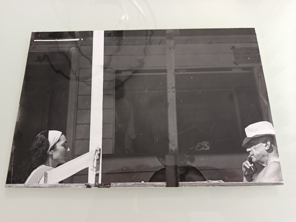 Original Vintage Photo Pablo Picasso and Jacqueline ROQUE