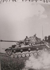 German Panzer Ⅳ in WWII WW2 World War Battlefield Photo Collection Japan Book
