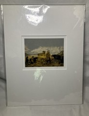 John Charbonneau Tinted Surreal Photograph Signed New Condition Bird Bears Piano