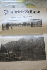 Photo illustrated newspaper Leipzig Berlin 1902 Lake Garda number pictures prints AE