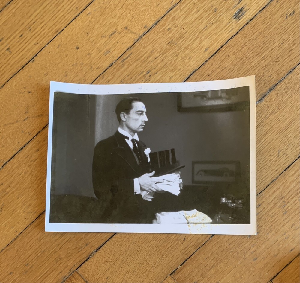 1976 Buster Keaton Photography 17 X 13 Cm