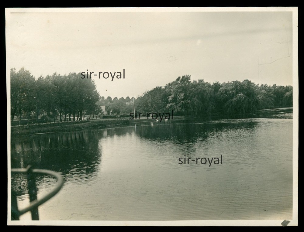 Hamburg Farmsen 1929 – Copper Pond – 1920s – Photo 12x9cm