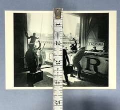 S.S. Aquitania, 1920s Fotofolio Art Print Card Photo By Lejaren Hiller 4.25”x6”