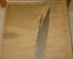 Antique WILLARD B JACKSON School ‘Elizabeth’ Crosby SAILBOAT Cape Cod PHOTOGRAPH