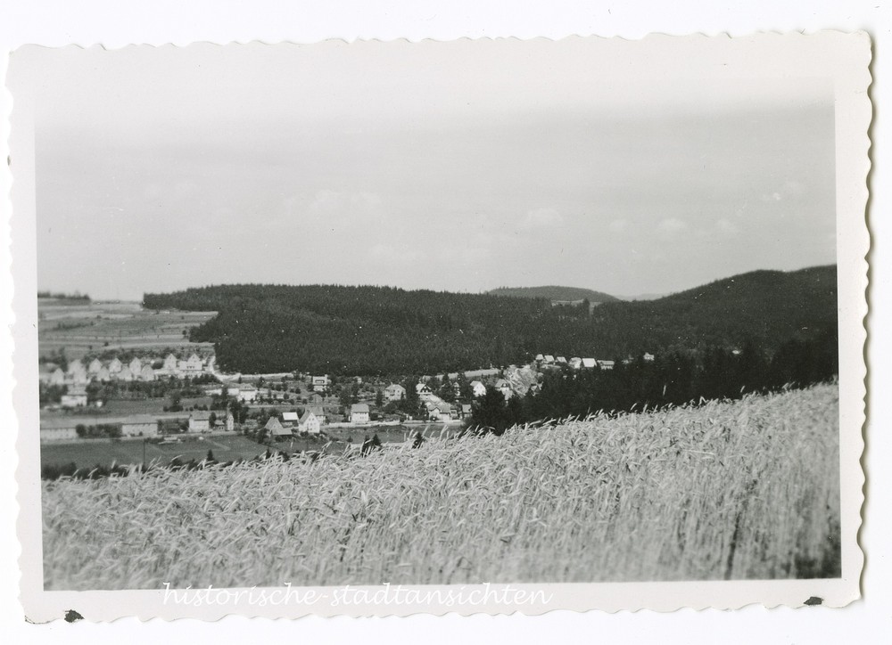 Benshausen i. Thüringen (Zella-Mehlis) 1949 – Altes Foto 1940er