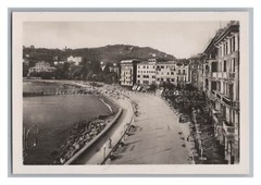 Rapallo / Italy 1939 – Passeggiata a mare – Vintage Photo 1930s