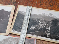 3 Antique Photo 1893 Königssee and Berchtesgaden Fernande