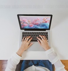 Desktop Background Pic Digital Wallpaper Abstract Floral Full HD Picture