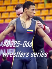 MALE PORTRAIT #0325-066- athletes series-wrestlers- free shipping in the usa