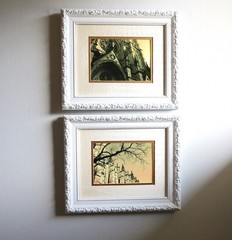 Vintage Framed St. John’s Cathedral NYC Architectural Photography, a pair