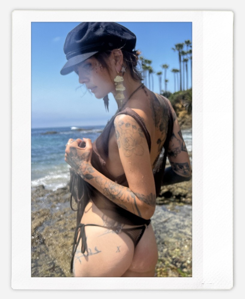 Instax Wide Print of Art Model Sawyer Signed By The Photographer