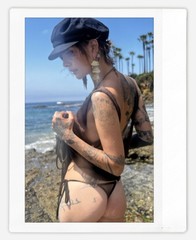 Instax Wide Print of Art Model Sawyer Signed By The Photographer