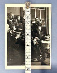 Louis Armstrong Tommy Dorsey Jam Session, 1937 Fotofolio Art Photo Print Card