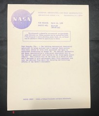 Choice of Vintage NASA Press Photos of Orbiting Astronomical Observatory (OAO)