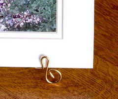 5×7 Garden Bunny Print / Double Cream Mat (Fits 8×10 Frame), Easter, Gift, Decor