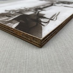 Alinari Collection Photograph Print on Wood Plaque~ Florence Ponte Santa Trìnita
