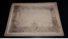 Photography On Cardboard. 2MOI10416.1900 Approximately.Lyon Music Contest.18 X