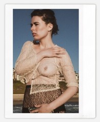 Art model Olive Glass Instax Wide Instant Film Print