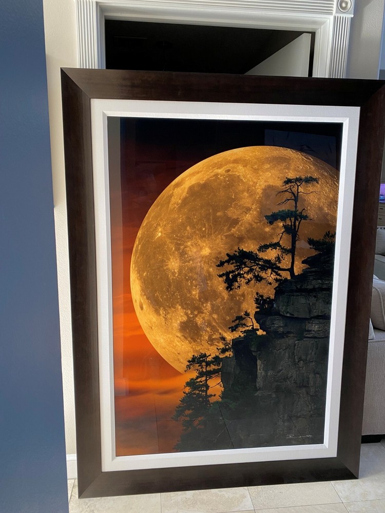 Peter Lik MOONLIT DREAMS 1.5M (71″x51″) Dark Walnut Frame – #895/950 – SOLD OUT