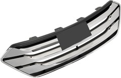 Front Bumper Upper Grille Grill Compatible with 2013-2016 Hyundai Santa Fe Sport