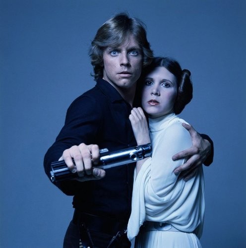 Luke & Leia, Star Wars 1977—Limited Edition 21/50 Terry O’Neil x Gift Gift COA
